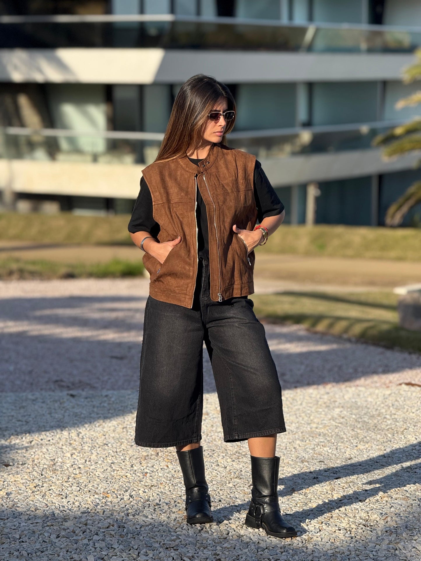 Chaleco Montana Marrón