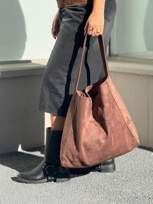 Cartera Soho Marrón (Gamuza)
