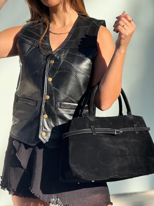 Cartera Zoa Hebilla Negra